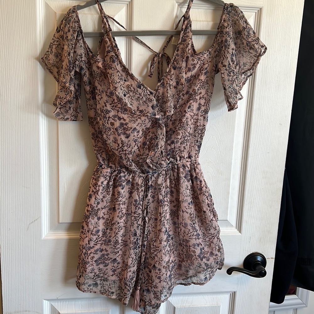 Paisley Pattern Light Weight Romper From American… - image 1